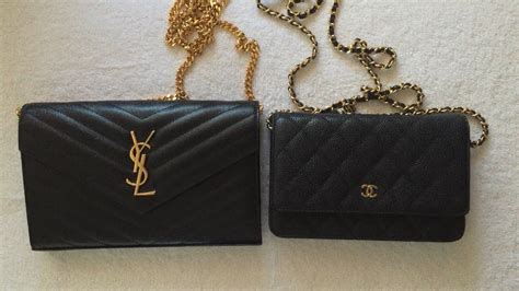 ysl woc 19 vs 22|YSL Saint Laurent Monogramed Wallet on Chain Review.